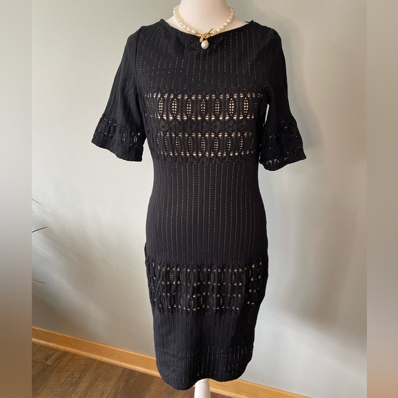 Julia Jordan Black Dress Size 8 - Picture 1 of 11